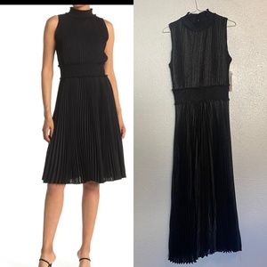 NWT Nanette Lepore Blouson Pleated dress